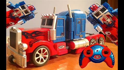 Transforming Optimus Prime Remote Control (RC) Toy - Automatic ...