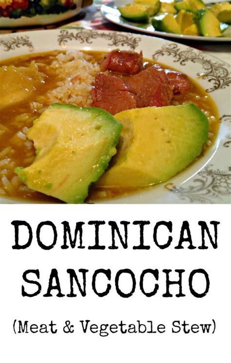 Dominican Sancocho Recipe {Meat and Vegetable Stew}