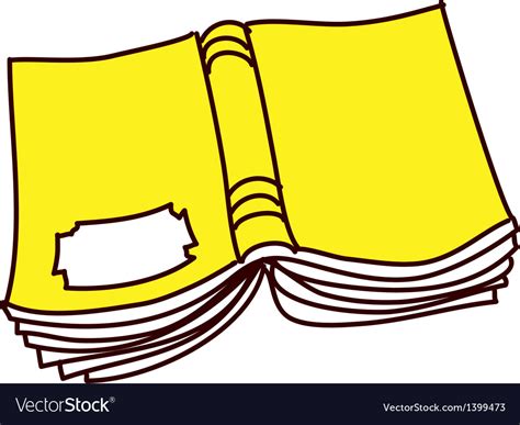 Yellow Book Clipart