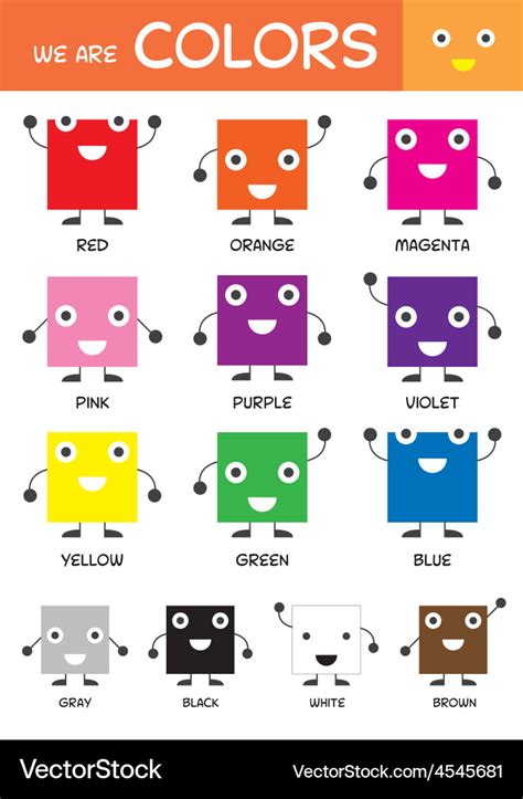 Color Chart For Kids