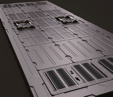 Sci Fi Panels KitBash | 3D model | Sci fi props, Sci fi floor, Sci fi ...