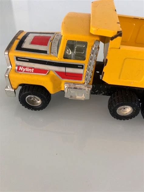 Vintage 1970 Metal Nylint Yellow Dump Truck - Etsy