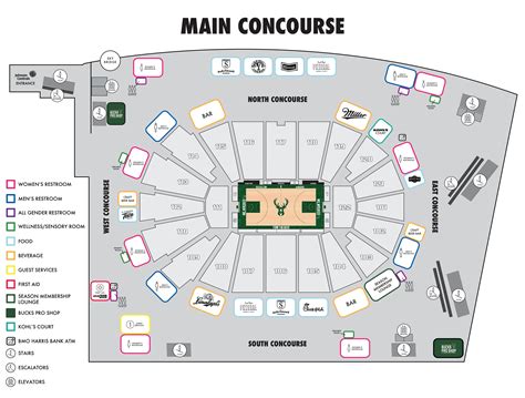 New Bucks Stadium Seating Chart | Elcho Table