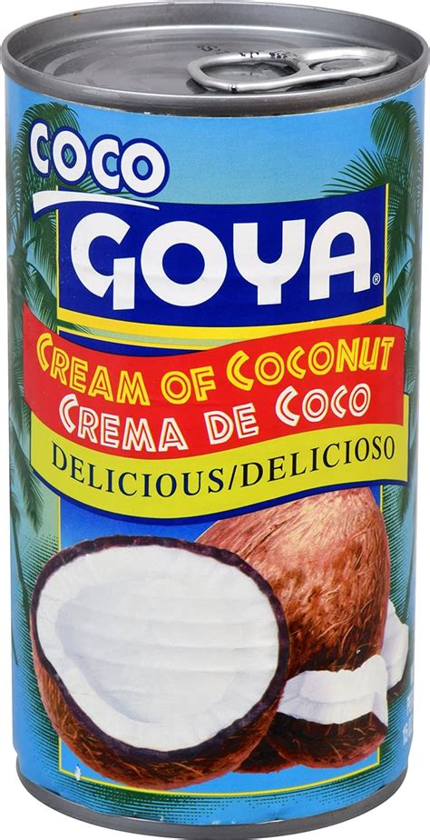 Crema de coco Goya, 15 onzas: Amazon.com: Grocery & Gourmet Food