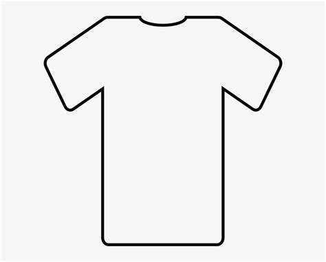 Blank Football Jersey Clipart - Printable T Shirt Template Transparent PNG - 600x581 - Free ...
