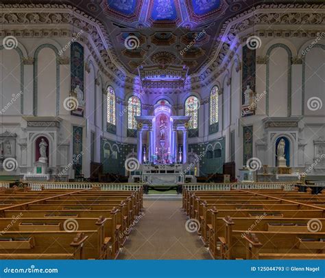 Basilica of St. John the Baptist Church of St. John`s Editorial Stock ...