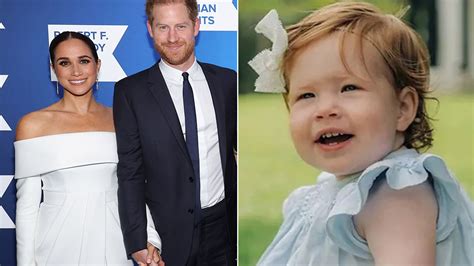 Princess Lilibet pulls endless adorable faces in precious rare clip ...