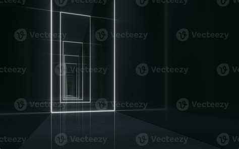 Dark tunnel background, 3d rendering. 27825977 Stock Photo at Vecteezy