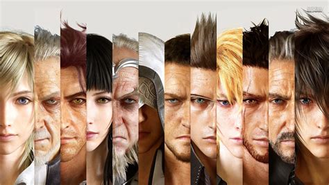 Final Fantasy XV Characters HD Wallpaper