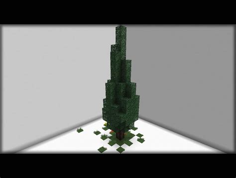 Spruce Tree [Schematic Bundle] - 6 Designs / Different Sizes Minecraft Map