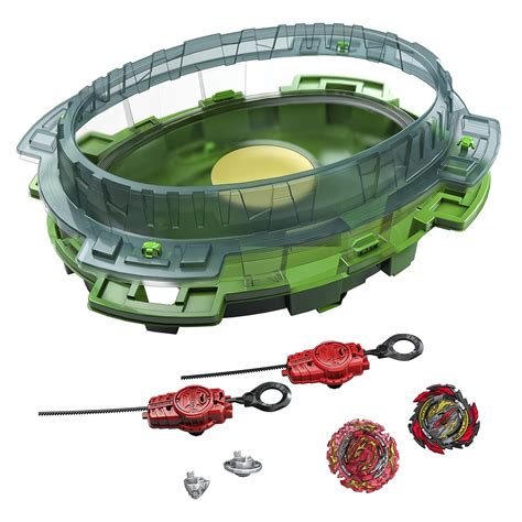 Buy Beyblade Burst QuadDrive Cosmic Vector Battle Set,Battle Game Set with Beystadium, 2 ...