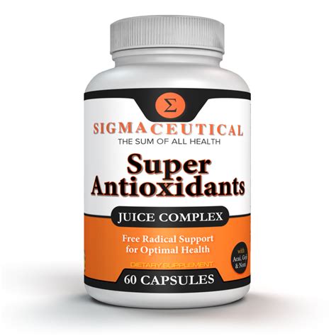 Super Antioxidant Complex, 60 Capsules | Sigmaceutical.com