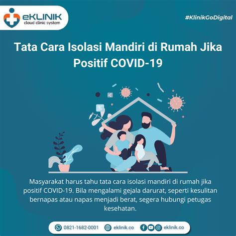 Tata Cara Isolasi Mandiri di Rumah Jika Positif COVID-19 - eKlinik ...