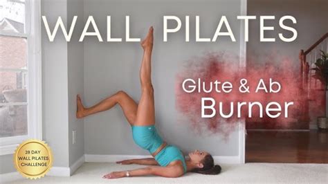 Wall Pilates Beginner Workout | 28 Day Wall Pilates Challenge- Day 1 - YouTube