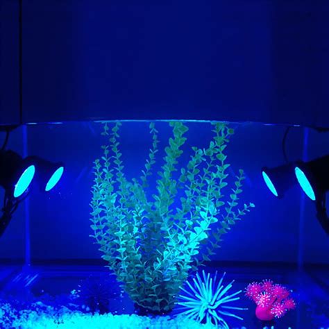 36 LED Submersible Underwater Light Aquarium Led Light Pond Fish Tank RGB/Blue/Red/Yellow LED ...