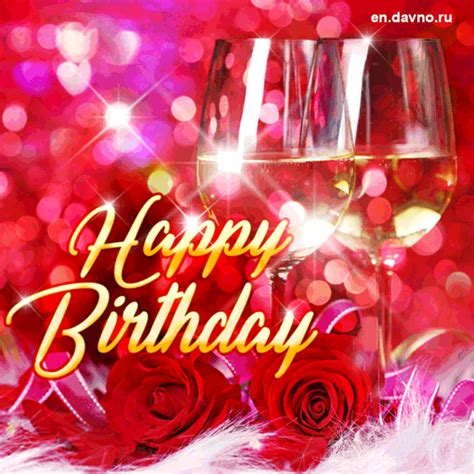 Happy Birthday Wine Glass Gif – Glass Designs