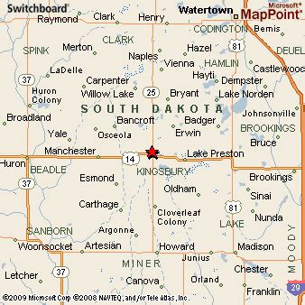 Where is De Smet, South Dakota? see area map & more