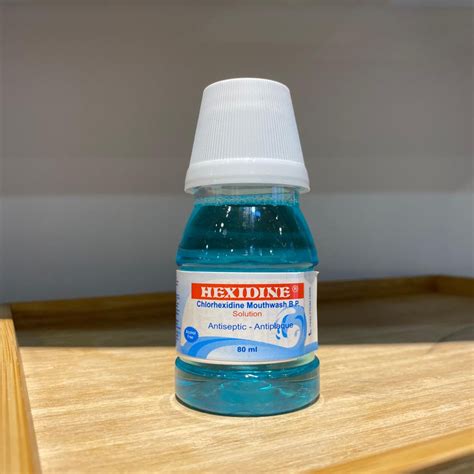 Hexidine Chlorhexidine Gluconate Mouthwash 80ml | Shopee Malaysia