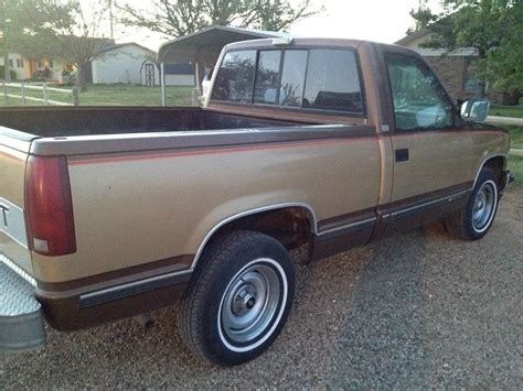 1989 Chevy Silverado 1500 C/K1500 Pickup Truck Chevrolet 5.0 L ...