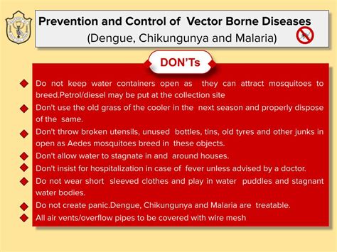 Prevention & Control of Vector Borne Diseases – Delhi Public School R ...