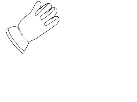 Gloves Outline Clip Art at Clker.com - vector clip art online, royalty ...