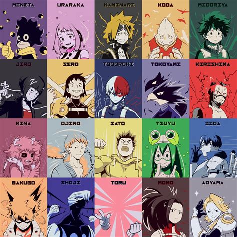 Class 1-A Poster! Finally completed. [IG : @kzsakib] : BokuNoHeroAcademia