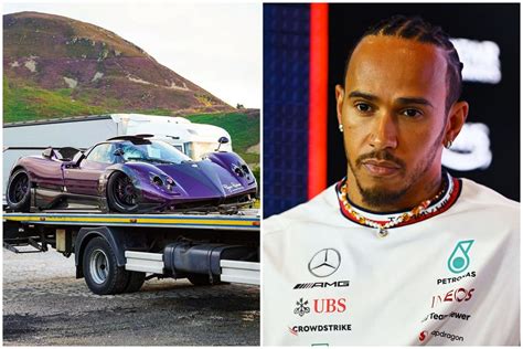 Lewis Hamilton’s former $10,000,000 worth Pagani Zonda crashes in Wales