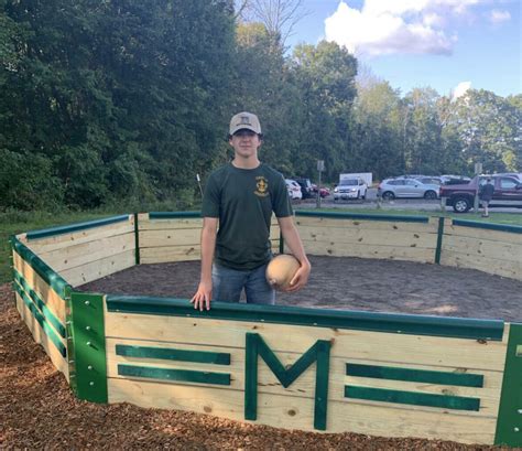 Boy Scout’s Eagle project nets a gaga ball pit for Wolfe Park | The Monroe Sun