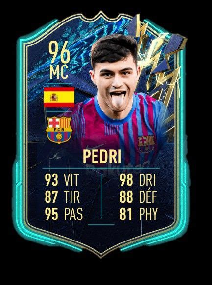 Fifa 22 Pedri tots in 2022 | Cards, Fifa, Baseball cards