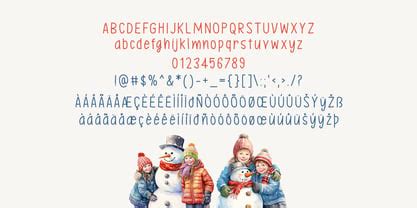 Wintery Christmas Font | Webfont & Desktop | MyFonts