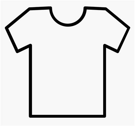 Blank Coloring Page Kimphuchcm Energy T Shirt - Printable T Shirt Cut Out, HD Png Download - kindpng