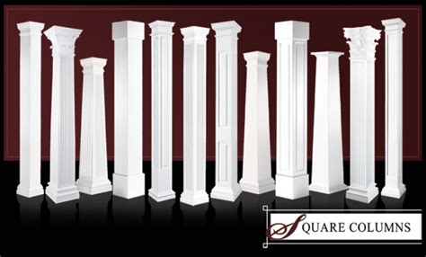 Square Columns from the master craftsman at Melton Classics