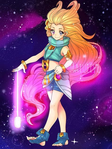 Zoe fan art League of legends by MaiuLive | Champions league of legends ...