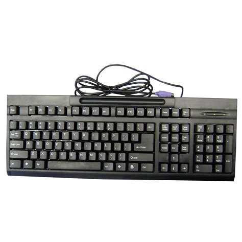 PS2 Keyboard - Black - Standard 107 Key