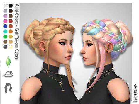 Cutest Braided Hair CC For The Sims 4 (All Free) – FandomSpot