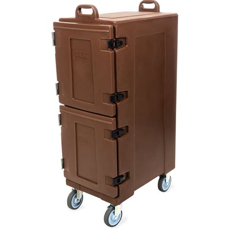 PC600N01 - Cateraide™ Insulated Front Loading Food Pan Double Carrier 10 Pan Capacity - Brown ...