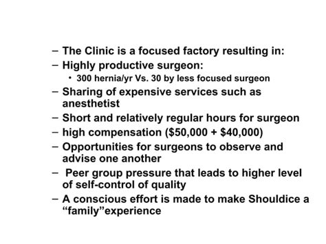 Shouldice Hospital | PPT