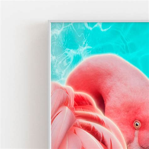 Flamingo Pool Summer Flamingo Flamingo Pool Float Print | Etsy