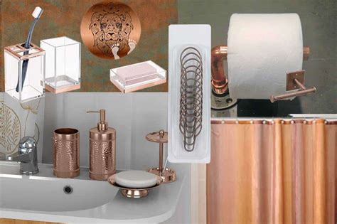 Hammered Copper Bathroom Accessories – Rispa