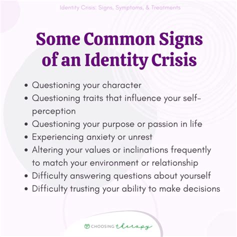 Signs of an Identity Crisis & What to Do About It