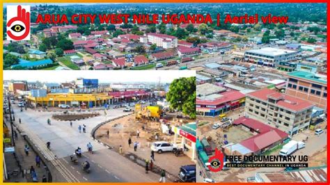 How Arua City looks now from a drawn shot ARUA CITY WEST NILE UGANDA | | Aerial view - YouTube