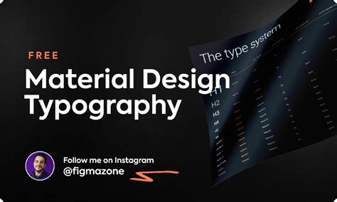 Material Design - Typography | Figma