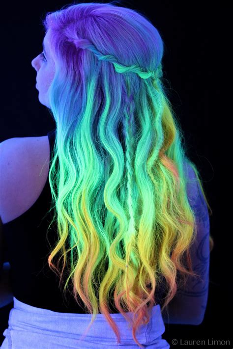 By @thehairygodmotherr | Neon hair, Bright hair colors, Neon hair color