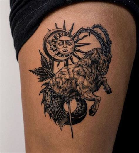 20+ Unique Capricorn Tattoo Designs and Ideas! | Capricorn tattoo ...