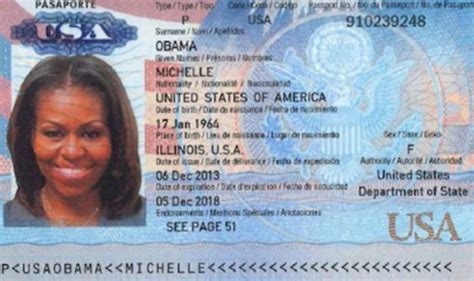 Michelle Obama’s passport scan appears online in apparent hack | India.com