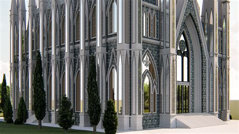 catholic church architecture design on Behance