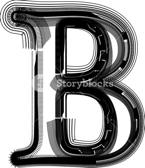 Letter B Fonts