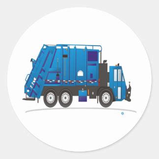 Garbage Truck Stickers | Zazzle