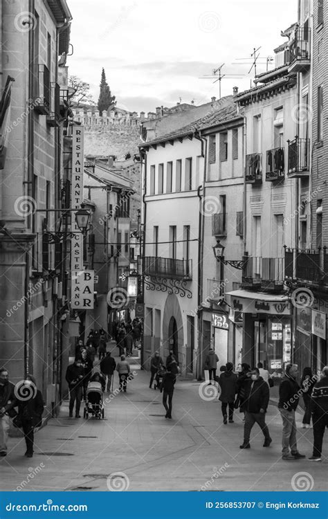 Traditional Spanish Architecture in the Old Town of Segovia, Spain Editorial Photography - Image ...