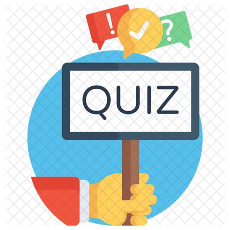 Quiz Icon - Download in Flat Style